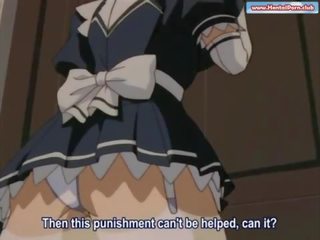 Maids đang làm giới tính đào tạo vì các mới nhân viên hentai